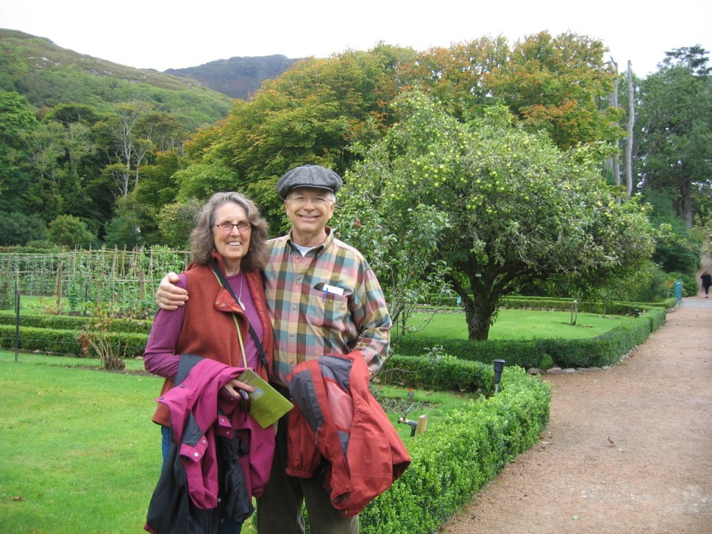 Carol Young-Holt and David Sandage in Ireland
