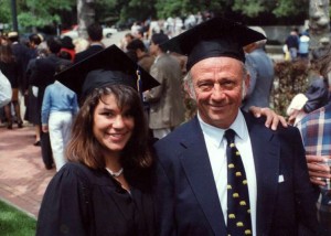 Laura undergrad Berkeley with father Manuel