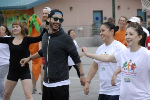The 5K Veggie Run and Zumba provide important preventive efforts in a community without healthcare